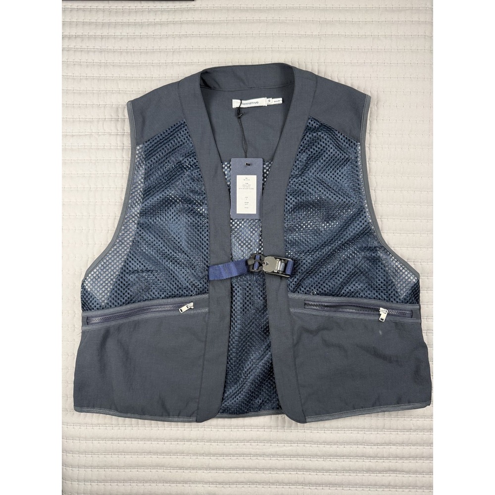 NONNATIVE JOGGER VEST POLY MESH WITH FIDLOCK BUCKLE Size 3 JP/ L US